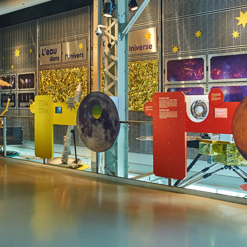 «L'eau dans l'univers», Centre des Sciences de Montréal