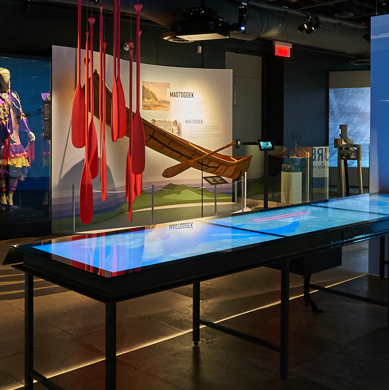 «Le Fleuve Saint-Laurent», Musée Pointe-à-Callière